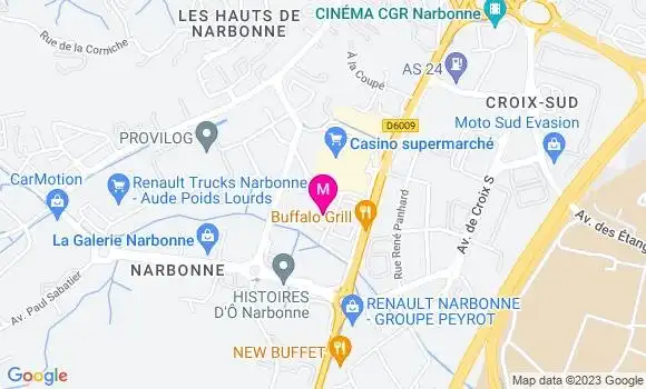 Localisation Restaurant  L
