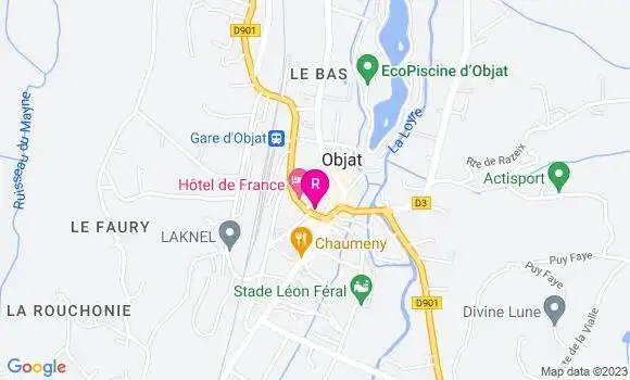 Localisation Restaurant  Le Cadet