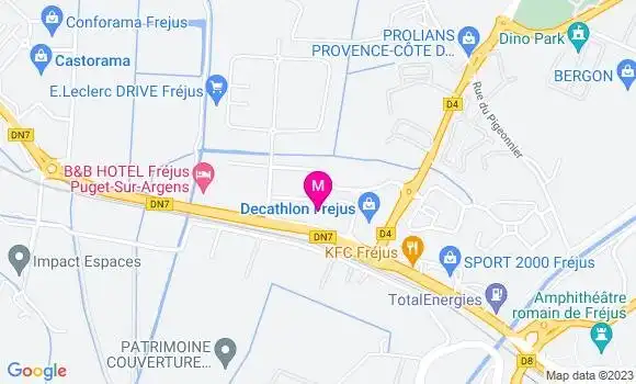Localisation Restaurant  Let
