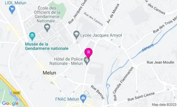 Localisation Restaurant  O