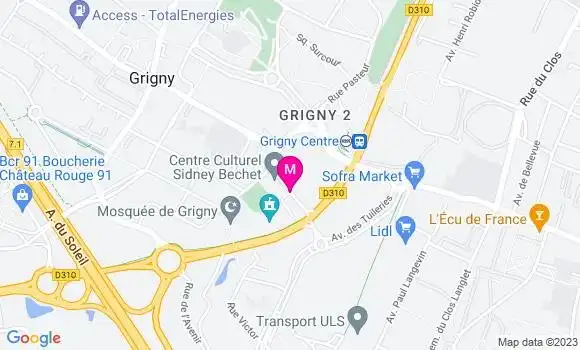 Localisation Brasserie Le Village