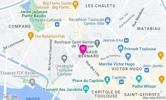 Localisation Restaurant  Midi Minuit