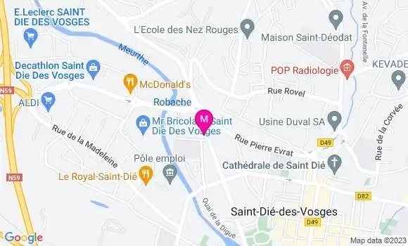 Localisation Restaurant Julio