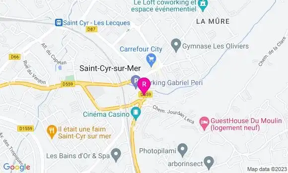 Localisation Restaurant  Le Grand Café