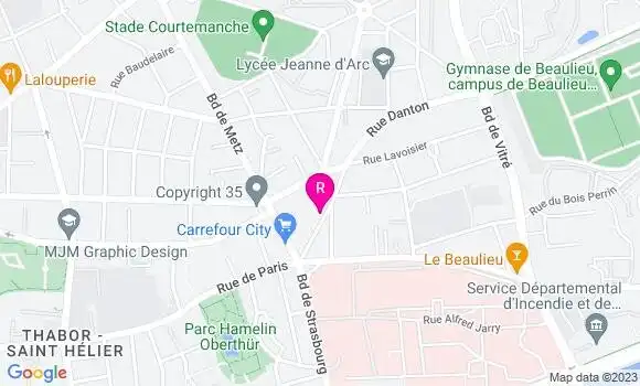 Localisation Restaurant  La Marmite Senegauloise