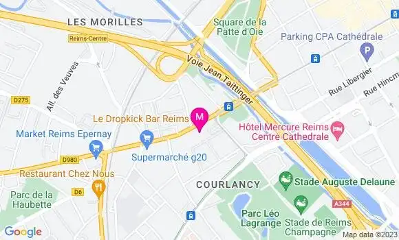 Localisation Pub Le Dropkick Bar