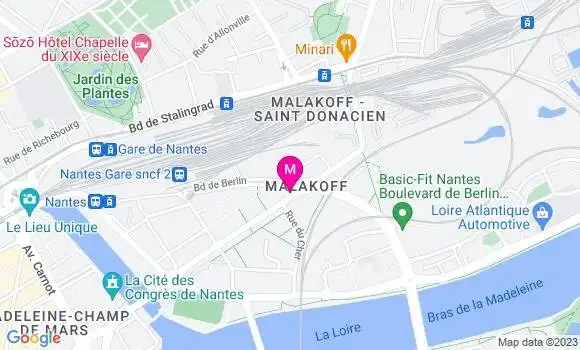 Localisation Restaurant  Tonton Burger et Lulu Farfalle
