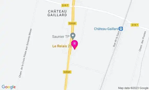 Localisation Restaurant  Relais 20