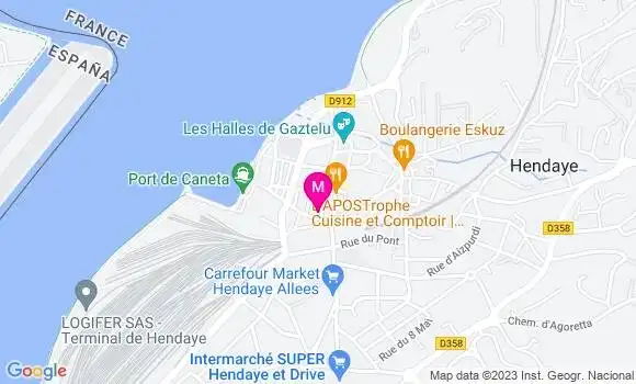 Localisation Pizzeria le 64