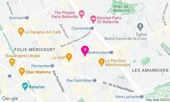 Localisation Restaurant Bar L
