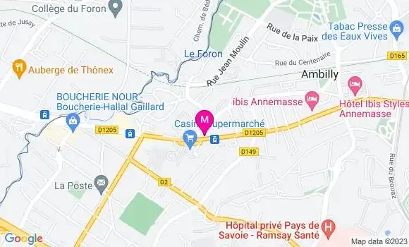 Localisation Restaurant  Le Byblos