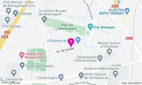 Localisation Restaurant  Au Débrief