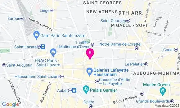 Localisation Restaurant  L