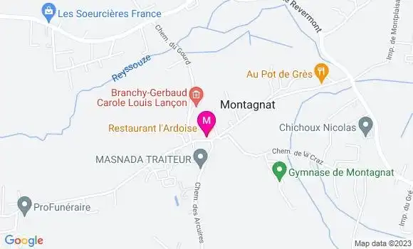 Localisation Restaurant  L
