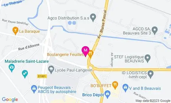 Localisation Restaurant  Le Quinze