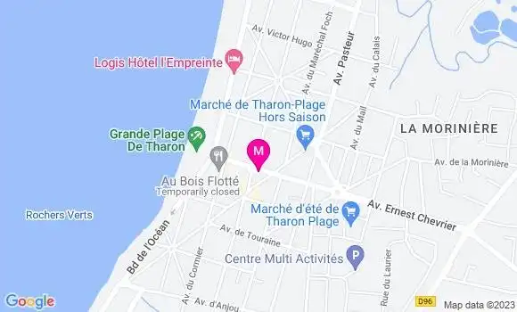 Localisation Pizzeria Le Roma