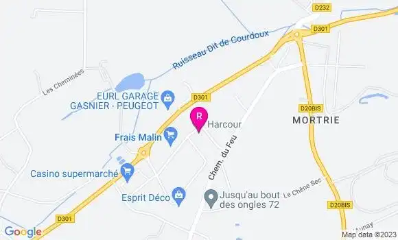Localisation Restaurant Pierre