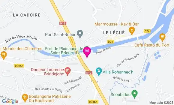 Localisation Restaurant  Le Quai Gourmand