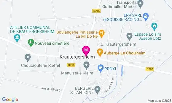 Localisation Bistrot Le Bistro