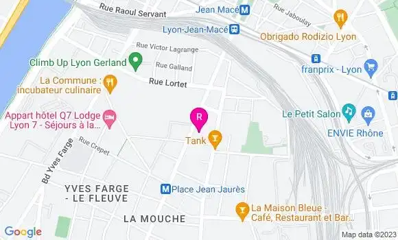 Localisation Restaurant  Iceo