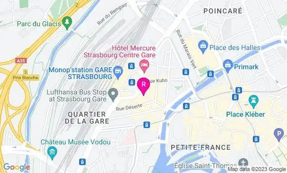 Localisation Restaurant  L