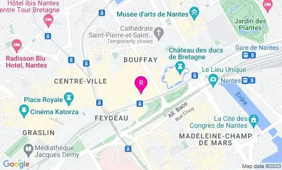 Localisation Brasserie Gino