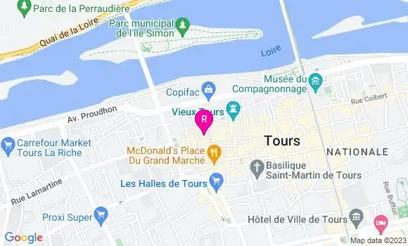 Localisation Restaurant  Dagobert