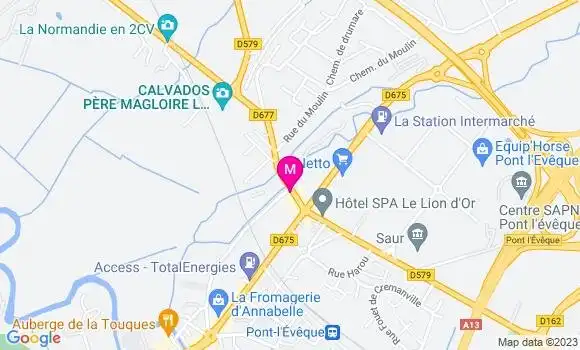 Localisation Restaurant  Au Petit Louis