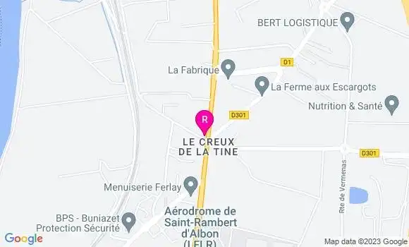 Localisation Restaurant  L
