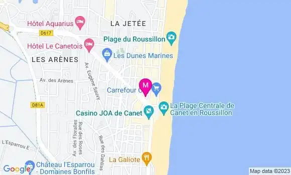 Localisation Le Petit Bistrot