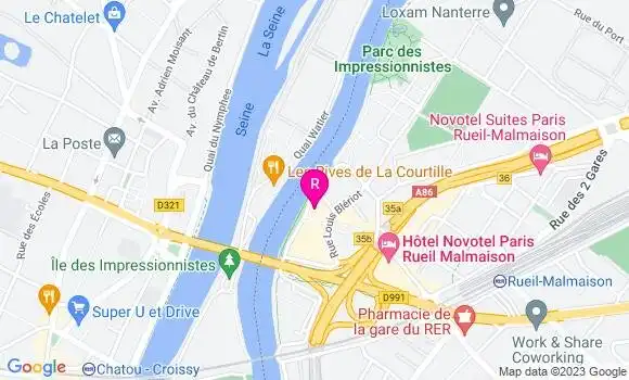 Localisation Chez Lulu le Bistrot de Mamie