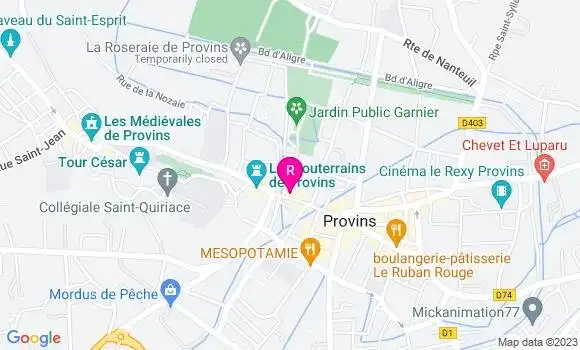 Localisation Bistrot Les Bistrophiles