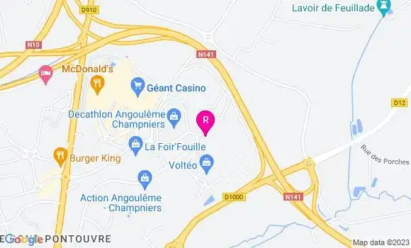 Localisation Restaurant  Le Marquant