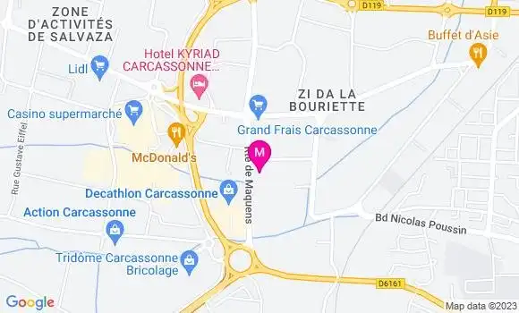 Localisation Restaurant  L