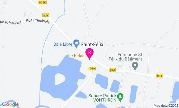 Localisation Restaurant Bar Le Relais