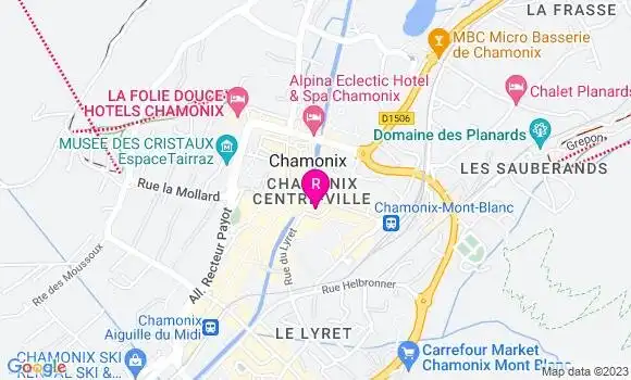 Localisation Restaurant  La Télécabine