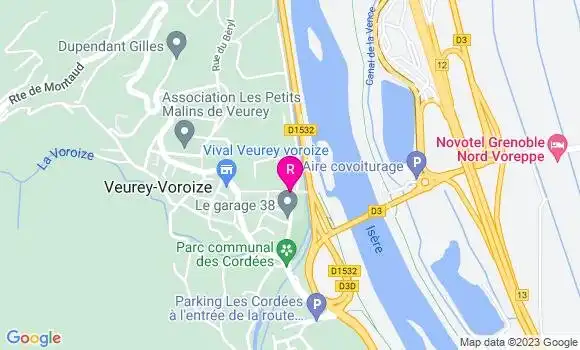 Localisation Restaurant de l