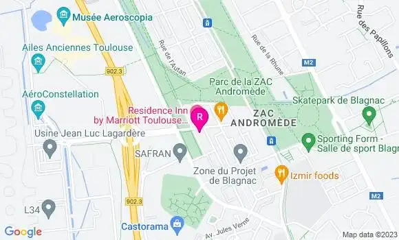 Localisation Restaurant  Monsieur Poule