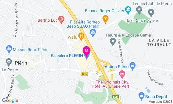 Localisation Restaurant  Wafu