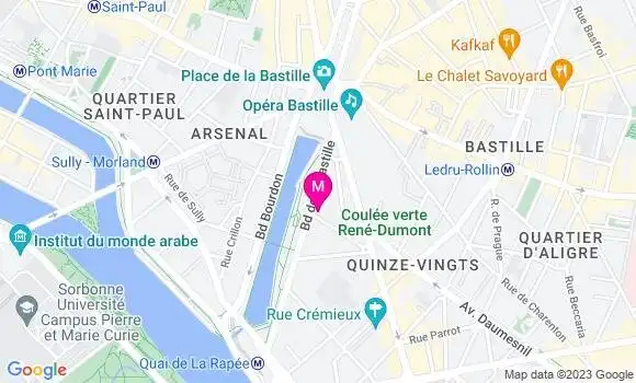 Localisation Restaurant  L