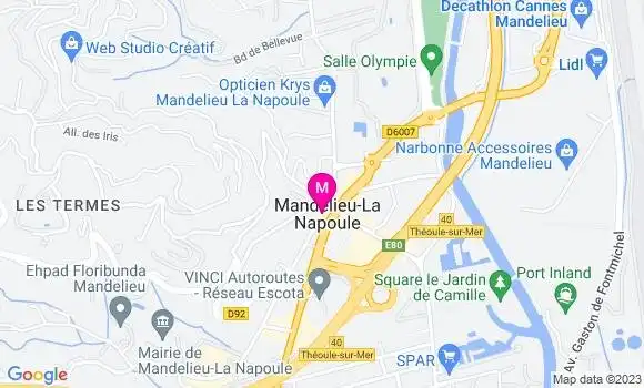 Localisation Restaurant Libanais Mont Liban