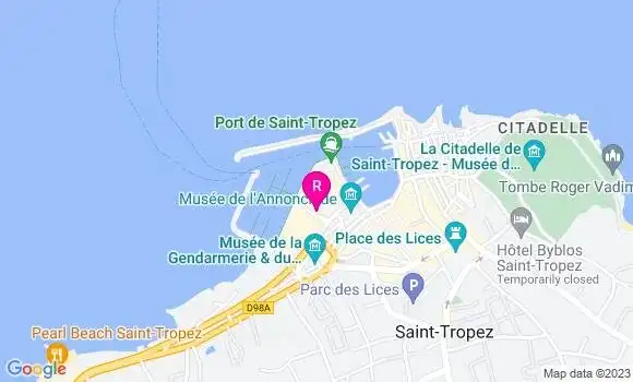 Localisation Restaurant  Dux