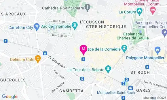 Localisation Pizzeria Le Valentino