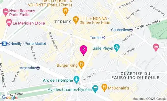 Localisation Restaurant  Chez Gabrielle