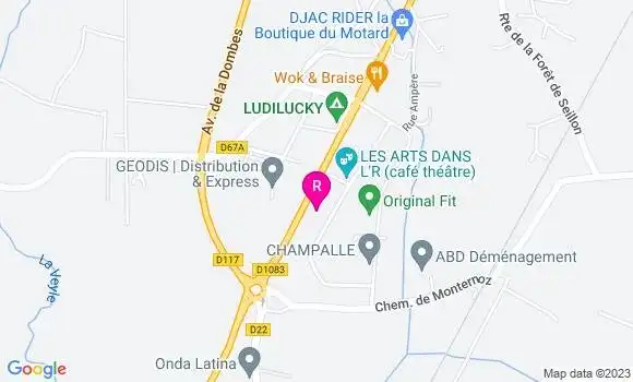 Localisation Restaurant  Au 326