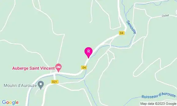 Localisation Auberge Saint Vincent