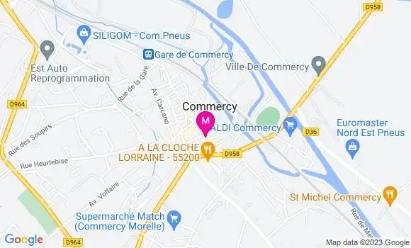 Localisation Brasserie de l