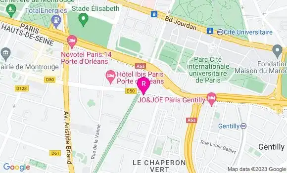 Localisation Restaurant  Mi Casa