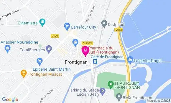 Localisation Le Bistrot de Fanny