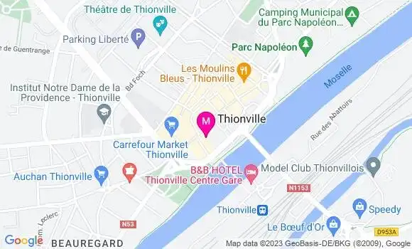 Localisation Bistrot Le P